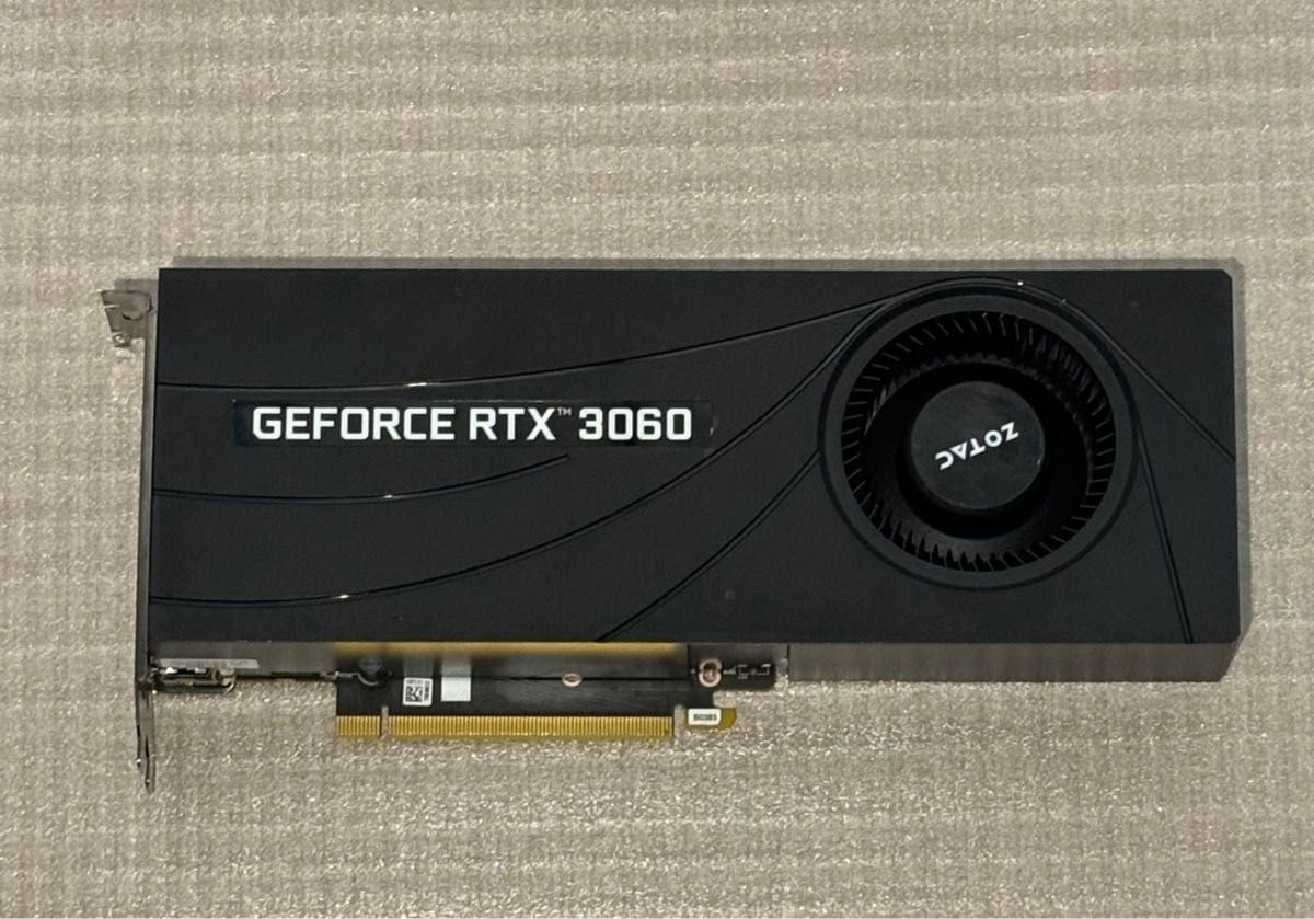 ZOTAC GeForce RTX 3060 12GB ジャンク品|Yahoo!フリマ(旧 ZOTAC GeForce RTX 3060 12GB ジャンク品|Yahoo!フリマ(旧
