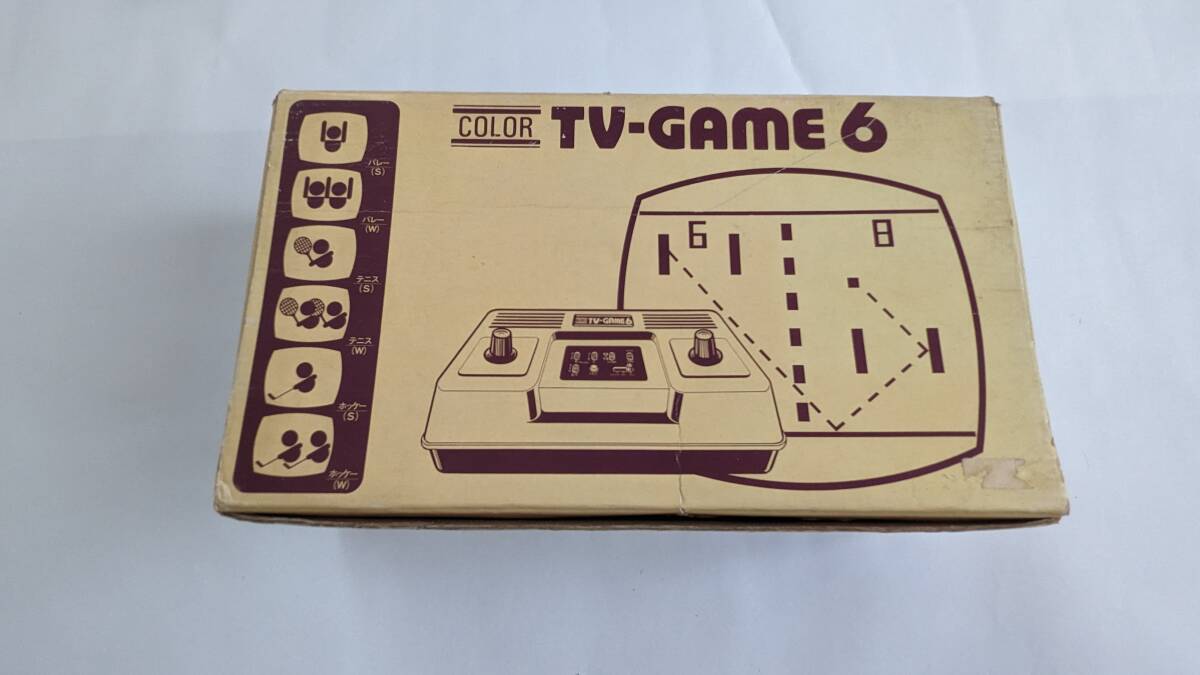 レア 1977年 Nintendo First Console 任天堂 COLOR TV-GAME 6 カラー テレビゲーム 6 CTG-6S 70年代 当時モノ 昭和レトロ MARIO Famicom_画像4