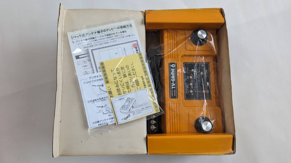 レア 1977年 Nintendo Console 任天堂 COLOR TV-GAME カラー テレビゲーム 6 15 CTG-6V CTG-15V 70年代 当時モノ 昭和レトロ MARIO Famicom_画像10