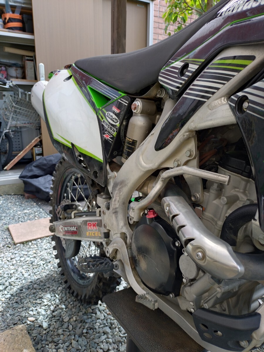 KX250 福岡 糸島 モトクロス オフロード crf yz レーサー 早期終了あり  の画像4