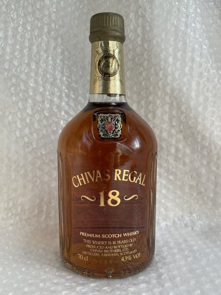 【 未開栓 】 CHIVAS REGAL シーバスリーガル 18年 PREMIUM SCOTCH WHISKEY プレミアム スコッチ ウイスキー 700ml 43％ ■ 松782の画像1