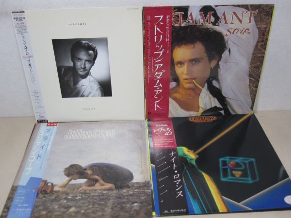 LP・1980年代頃のNEW WAVE関他 36セット・帯付 OBI 32枚+輸入盤4枚・ディーヴォ、レヴェル42他・白ラベル見本盤含む/04-08の画像4