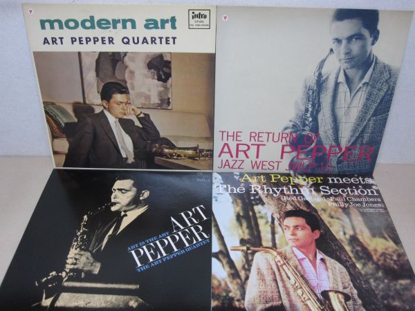 LP・アートペッパー ART PEPPER 18セット・meets the Rhythm Section、On Pacific、PLAYBOYSなど・輸入盤含む/04-33の画像2
