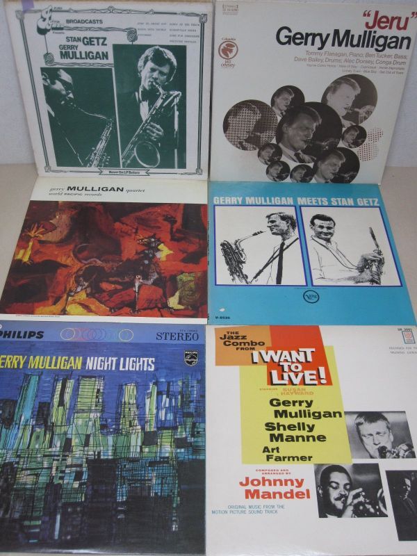LP・ジェリーマリガン GERRY MULLIGAN 6セット・輸入盤3枚+国内盤3枚・STAN GETS/04-36の画像1