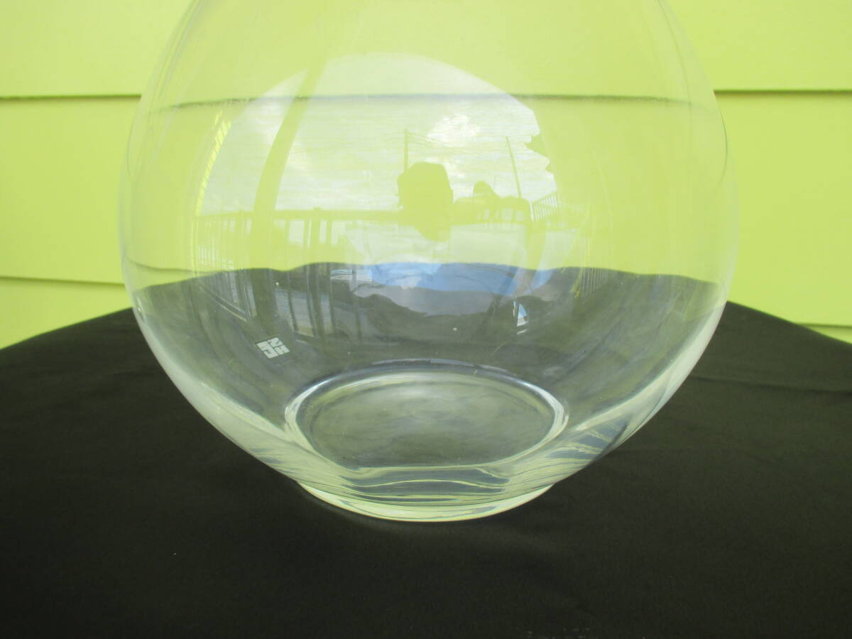*.. стекло стекло горшок ручная работа изделия из стекла золотая рыбка me Dakar аквариум SUGAHARA GLASS сверху калибр 13. высота 16.5. вес 800.