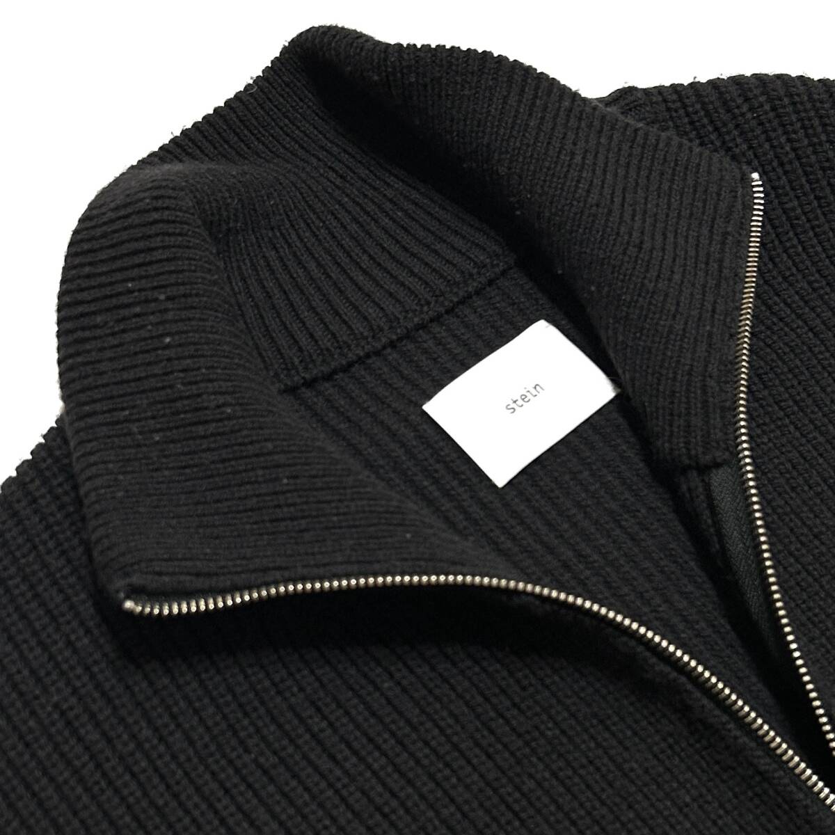定価5 7万 stein OVERSIZED DRIVERS KNIT ZIP JACKET M 定価5 7万 stein OVERSIZED DRIVERS KNIT ZIP JACKET M