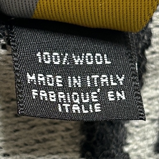 正規品 FENDI フリンジFFランダムズッカ柄リバーシブルウール 正規品 FENDI フリンジFFランダムズッカ柄リバーシブルウール