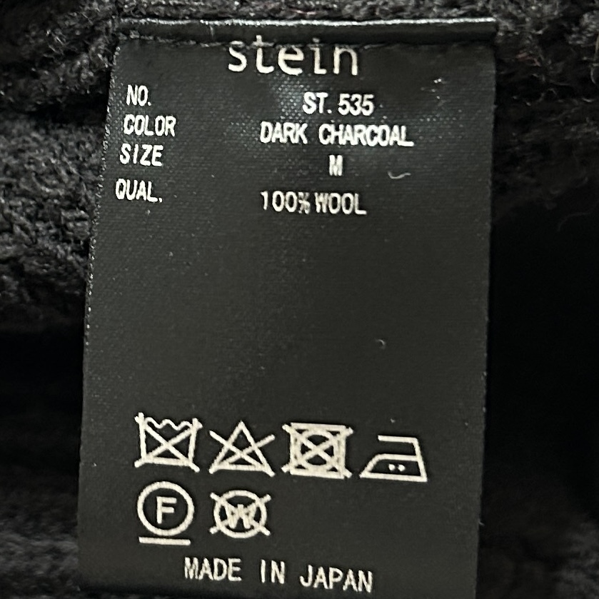 定価5 7万 stein OVERSIZED DRIVERS KNIT ZIP JACKET M 定価5 7万 stein OVERSIZED DRIVERS KNIT ZIP JACKET M