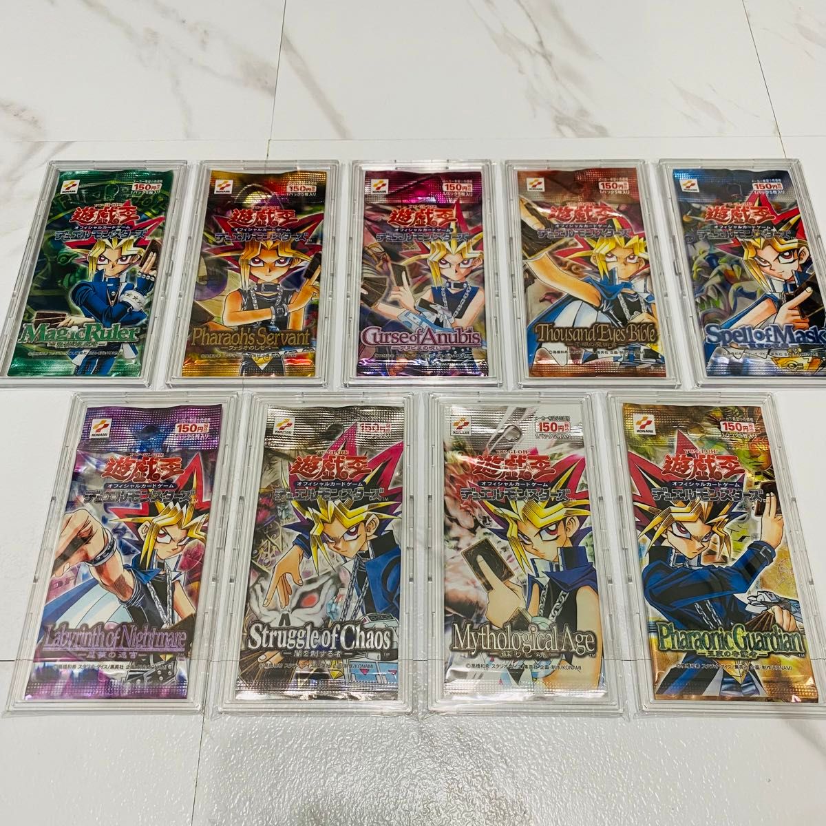 遊戯王 絶版 2期 3期 未開封パック ブースター コンプ セット 遊戯王 絶版 2期 3期 未開封パック ブースター コンプ セット