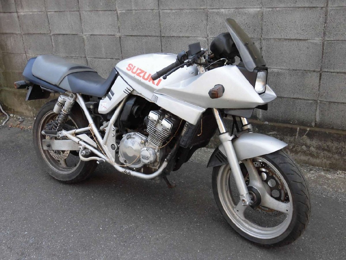 GSX250Sカタナ★GJ76A★サイドスタンド★30S26_☆取り外し車両☆