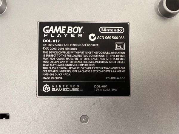 D609-CH4-472 Nintendo ニンテンドー ゲームキューブ 本体 DOL-917 コントローラー付きの画像7