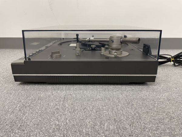 B107-CH4-450 SONY ソニー PS-X70 STEREO TURNTABLE SYSTEM ステレオターンテーブルシステム ※通電確認済み_画像3