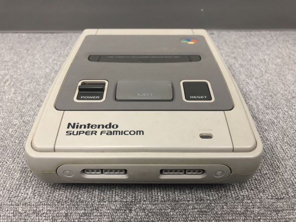 Y304-CH1-719 Nintendo ニンテンドー 任天堂 SUPER Famicom スーパーファミコン SHVC-001 ハードケース コントローラー×2 ※通電確認済みの画像2