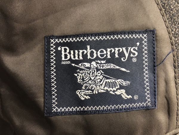 X337-CH5-262 Burberrys バーバリー セットアップ スーツ パンツスーツ ジャケット ブラウン系 レディースの画像3