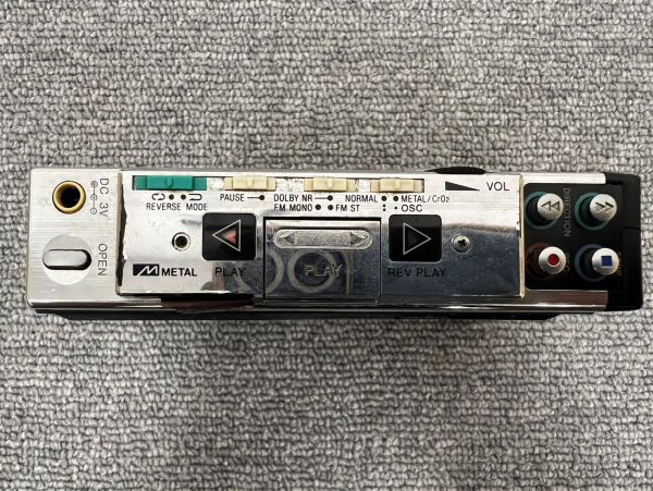 D630-CH3-1168 aiwa アイワ カセットボーイ HS-J9 ステレオラジオカセットレコーダーの画像6