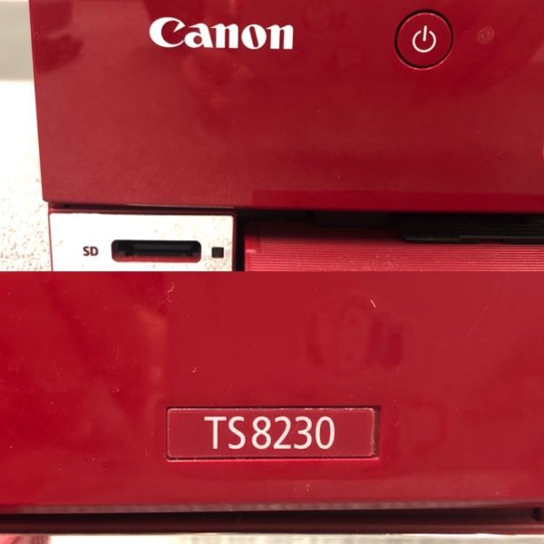 Y300-CH4-649 Canon キヤノン キャノン TS8230 PIXUS ピクサス 多機能モデル インクジェットプリンター 2018年モデル ※通電確認済みの画像3