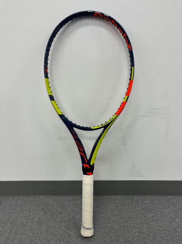 C201-I58-1924 Babolat バボラ Pureaero ピュアアエロ Roland garros ローランギャロス テニスラケット 硬式 2:4 1/4_画像2