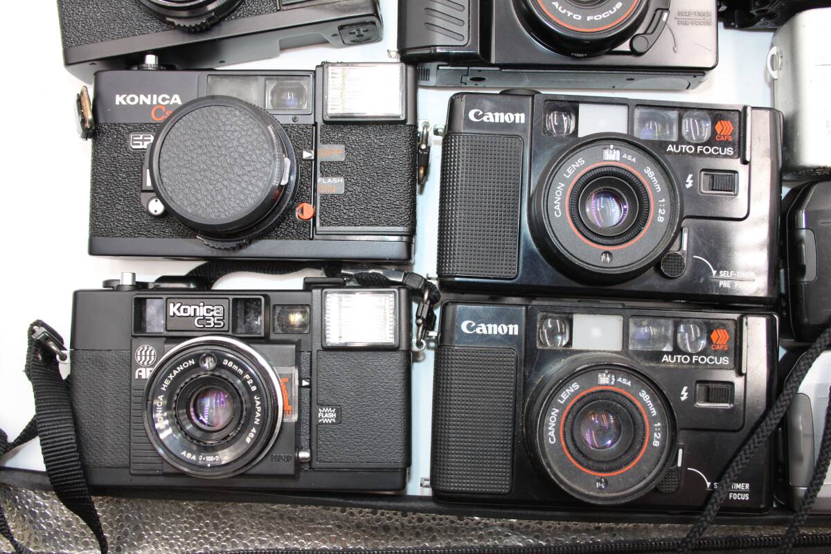 コンパクトカメラ 等 20台以上 ジャンクセット Canon AUTOBOY AF35ML ＋ PENTAX ESPIO 140M ＋ Canon Autoboy S II 他 まとめ 大量の画像2