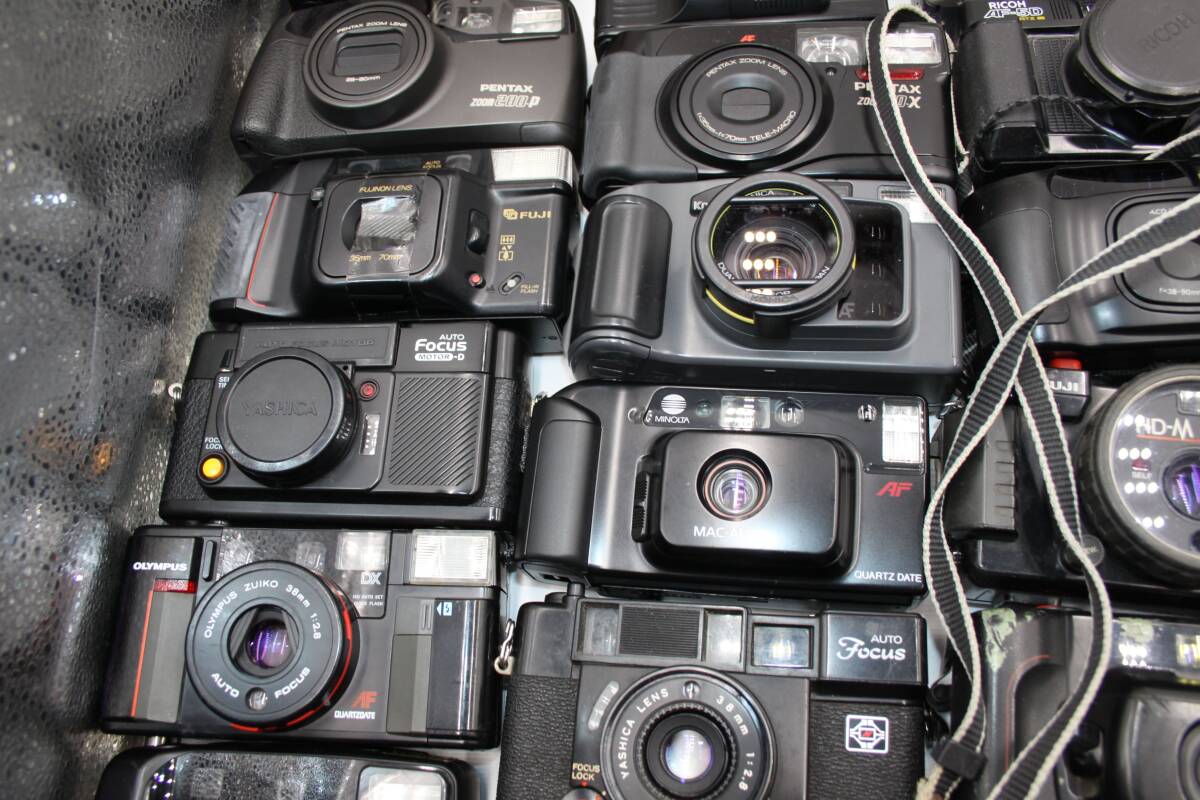 コンパクトカメラ 60台以上 ジャンクセット konica C35 AF2 ＋ ESPIO ＋ GOKO＋ Nikon TW2D ＋ Vixen VX-2 ＋ Capios 140 等 まとめて 大量の画像4