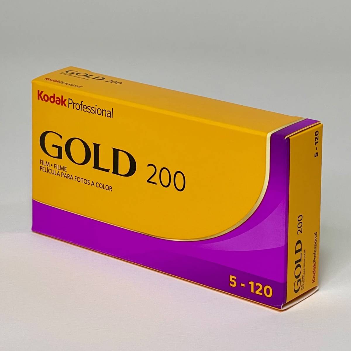 Kodak Gold200 120 5本パック 期限2025年6月の画像1