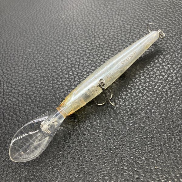 613552 新品 ラッキークラフト ステイシー 80SP LUCKY CRAFT U.S.A. STAYSEE 80SP LASER CLEAR GHOST 廃盤品_画像7