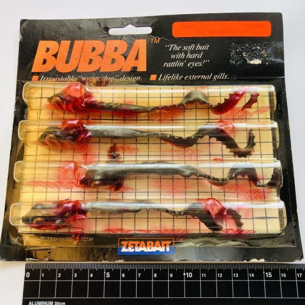 614248 新品 ゼタベイト バッバ ２個セット 超希少入手困難品 オールド アメリカンワーム ZETABAIT BUBBA ブッバ オールド品_画像6