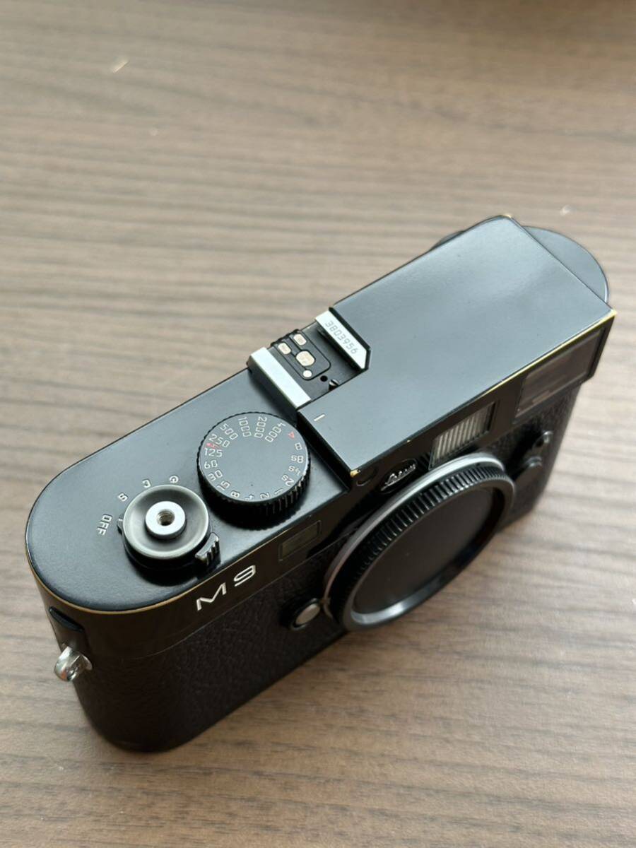 良品＋ CCD交換対策済み ライカ M9ボディ ブラックペイント ブラックバッジ Leica M9 関連 Leica m10 m11 typ240 m6_画像2