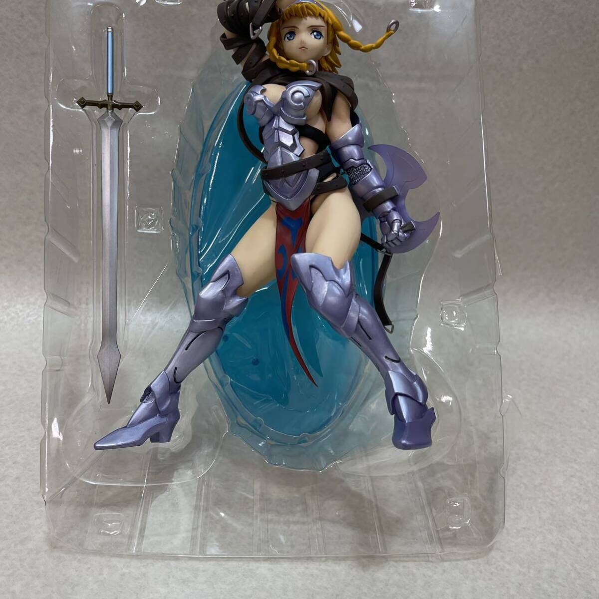 C6021★中古未使用品★美品★メガハウス エクセレントモデルCORE クイーンズブレイド 流浪の戦士レイナ　フィギュア _画像5