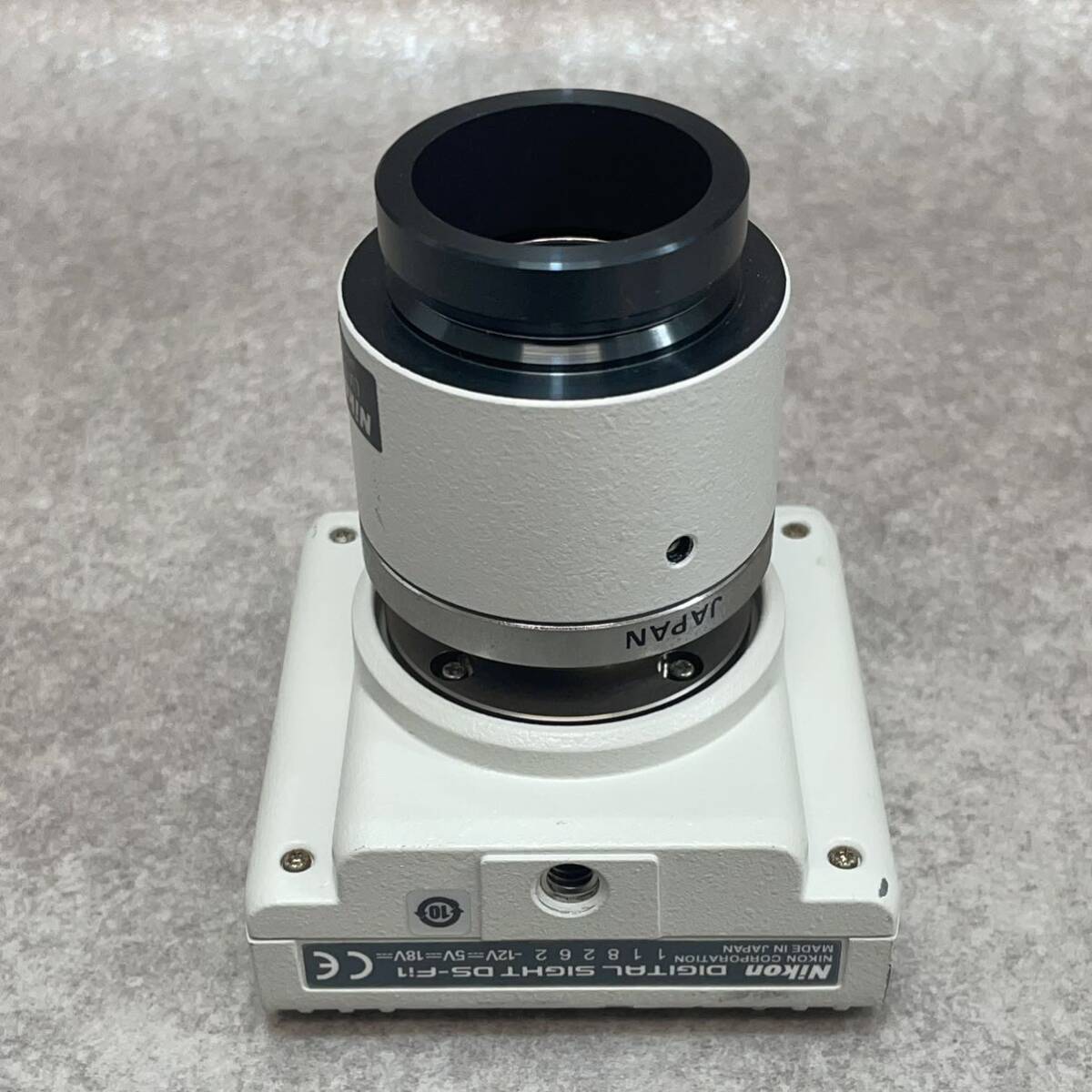 J2630★Nikon Digital Sight DS-Fi1 顕微鏡用デジタルカメラ //Nikon LV-TV 三眼管アダプター 付き _画像6