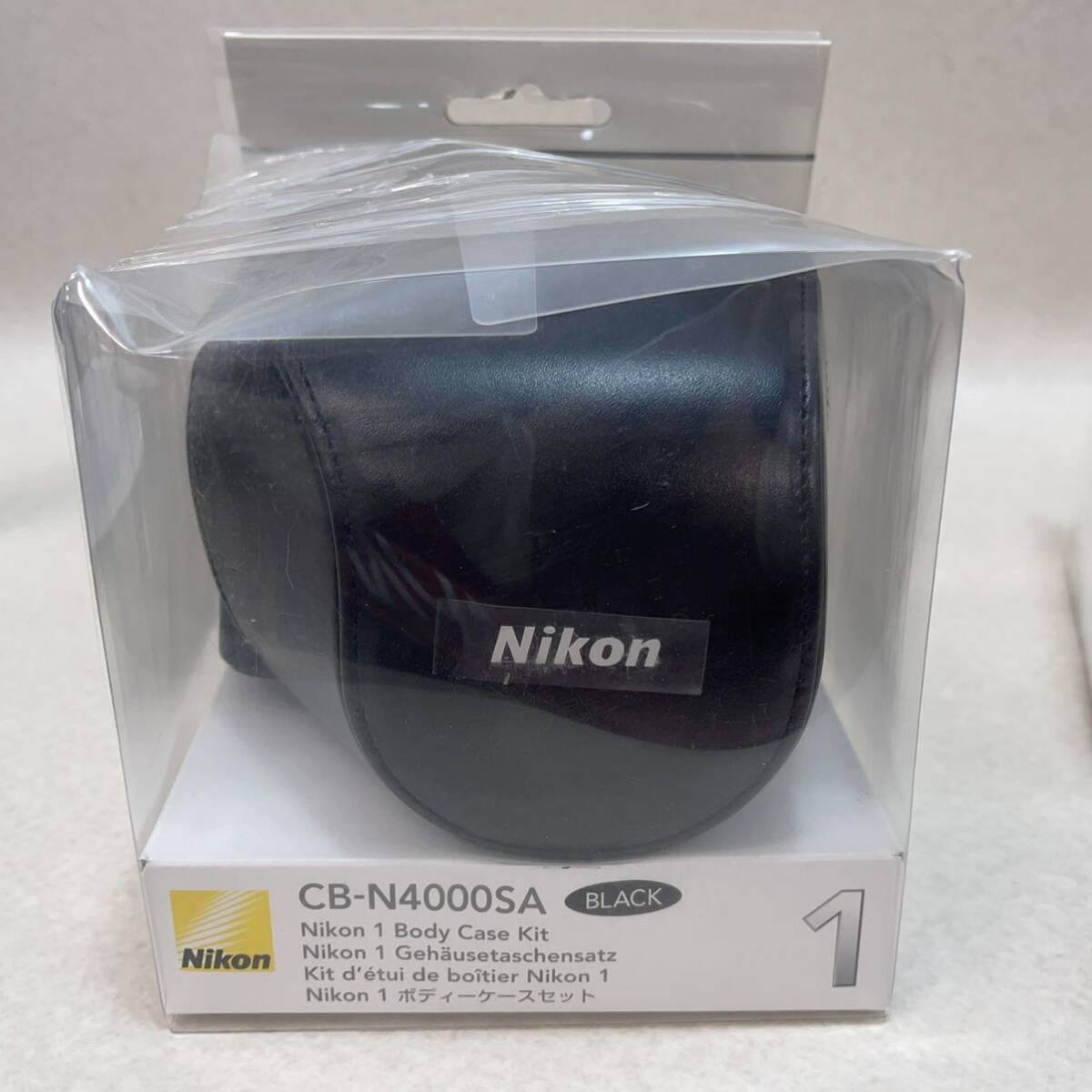 K2035* б/у не использовался товар * Nikon Nikon мягкий чехол CS-NH23A черный, корпус кейс комплект CB-N4000SA черный 2 шт. комплект 