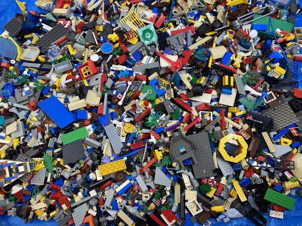 fun★LEGO ブロック 大量 セット いろいろ まとめて パーツ 部品 レゴブロック 玩具 おもちゃ 約14kg 現状品★の画像2