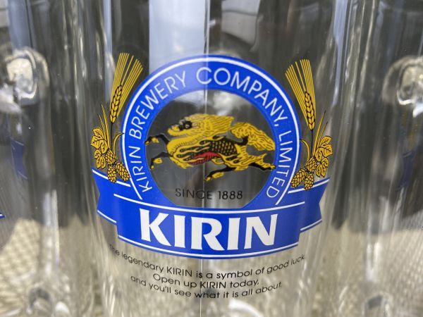 fun★未使用 / 箱で保管☆業務用 KIRIN キリンビール ビールジョッキ 中ジョッキ 435ml 12個入り 飲食店 居酒屋 ビアジョッキ 現状品★の画像8