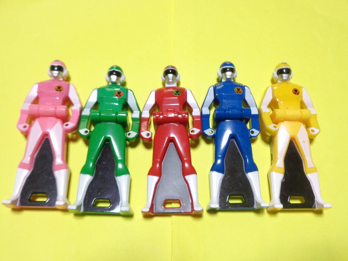 海賊戦隊ゴーカイジャー/レンジャーキー　超新星フラッシュマン　全5種 グリーンフラッシュ ブルーフラッシュ イエローフラッシュ ピンク