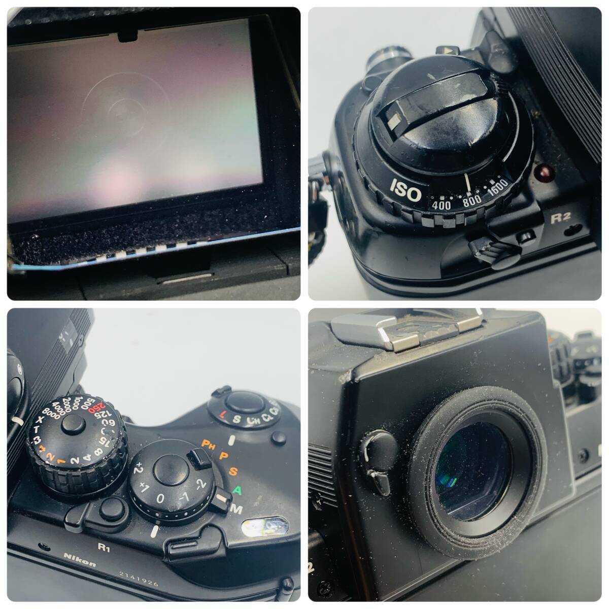 Nikon F4 フィルムカメラ・レンズ Zoom-NIKKOR 28-85mm F3.5-4.5 ニコン 一眼レフカメラ 1円スタートの画像6