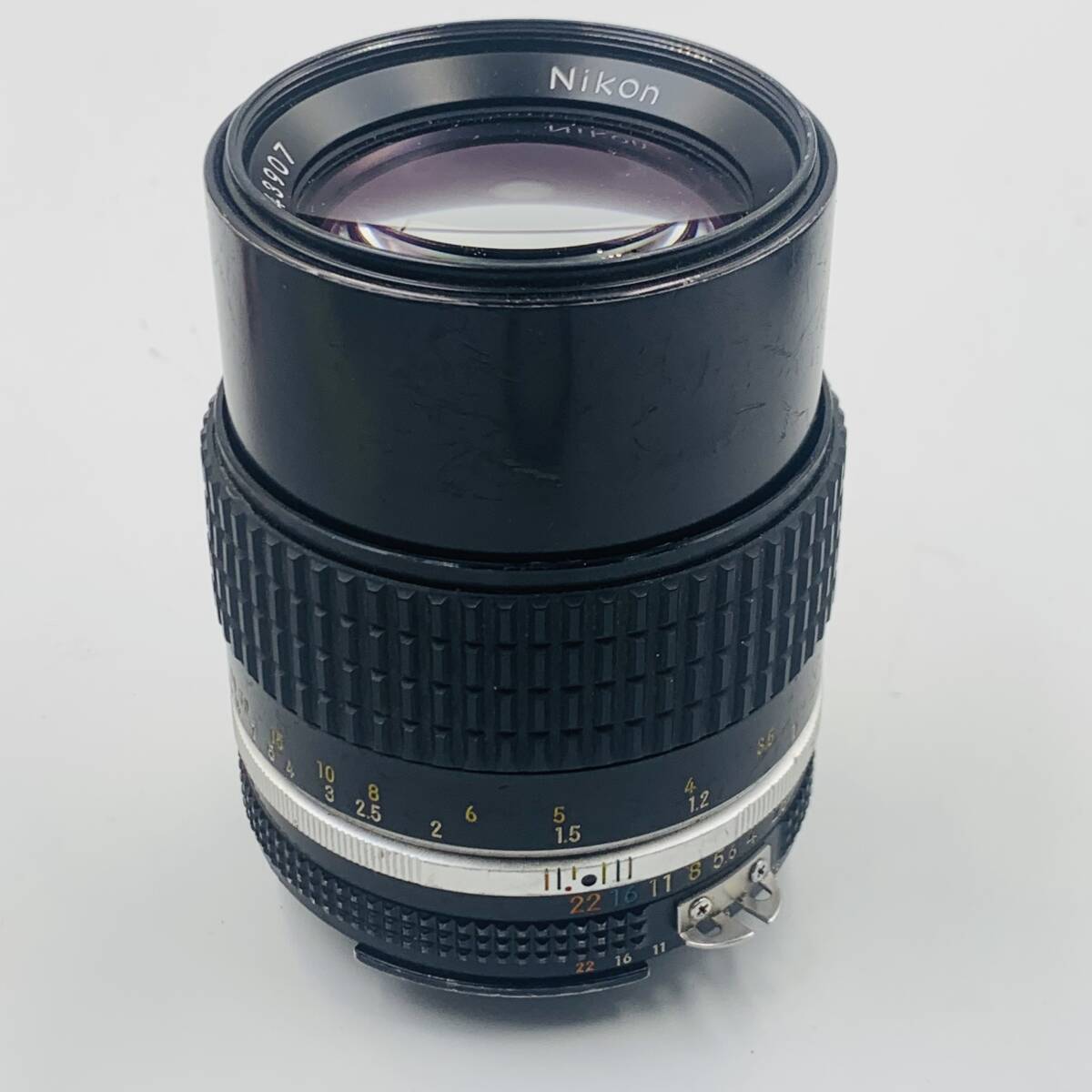 Nikon FM2 フィルムカメラ・レンズ NIKKOR 105mm F2.5 ニコン 一眼レフカメラ 1円スタートの画像4
