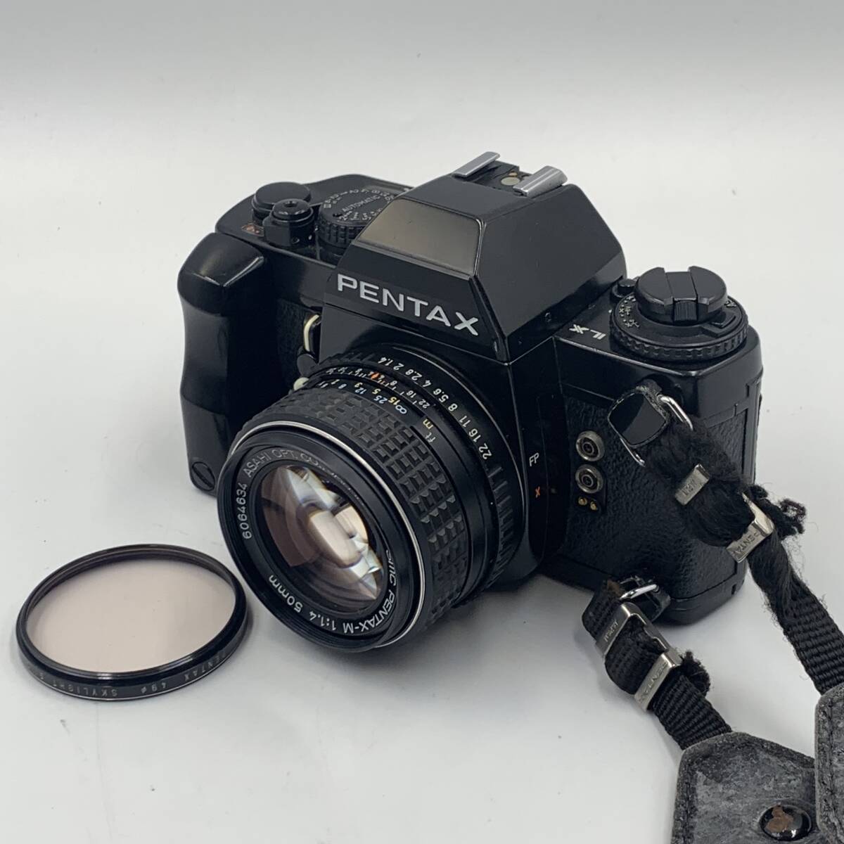 PENTAX LX film camera * lens ASAHI OPT SMC PENTAX-M 50mm F1.4 Pentax single‐lens reflex camera 1 jpy start 