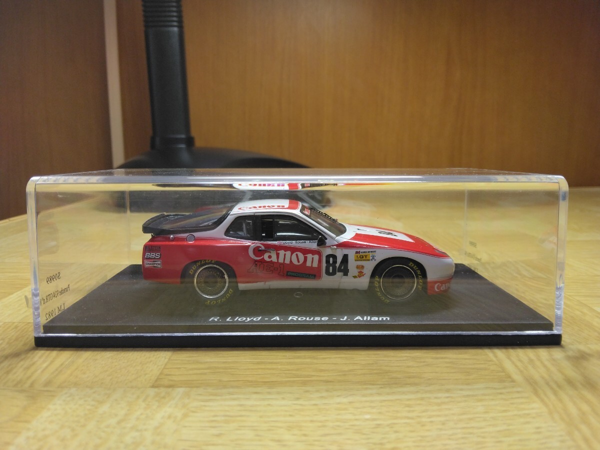 ミニカー1/43 Spark Porsche 924 GTR n84 LM 1982 S0989 スパーク ポルシェ ル・マン_画像5