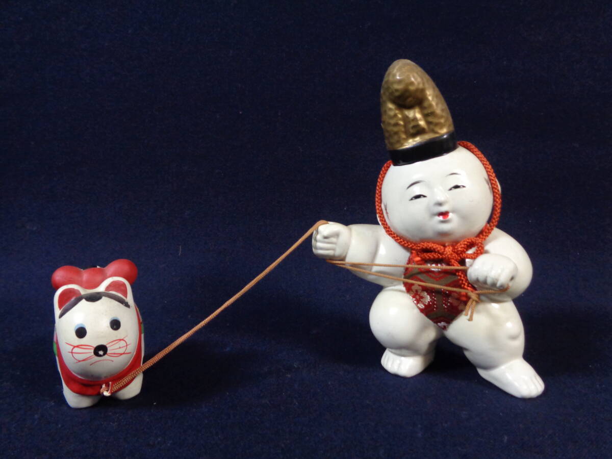  Imperial palace doll ... cat .. cat ornament . main . earth toy manners and customs doll .. tradition industrial arts retro antique 