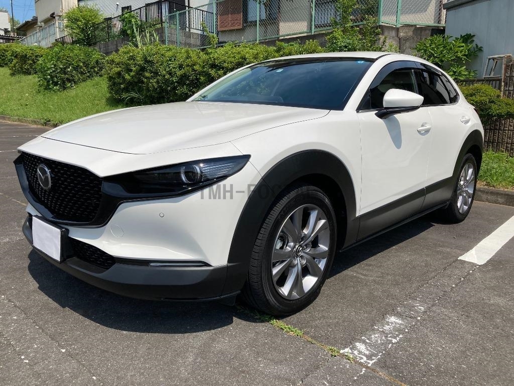 【送料無料】新品 マツダ CX-30 シグネチャーウイングカバー CX30 mazda フロントバンパーグリルスポイラー ブラック の画像5