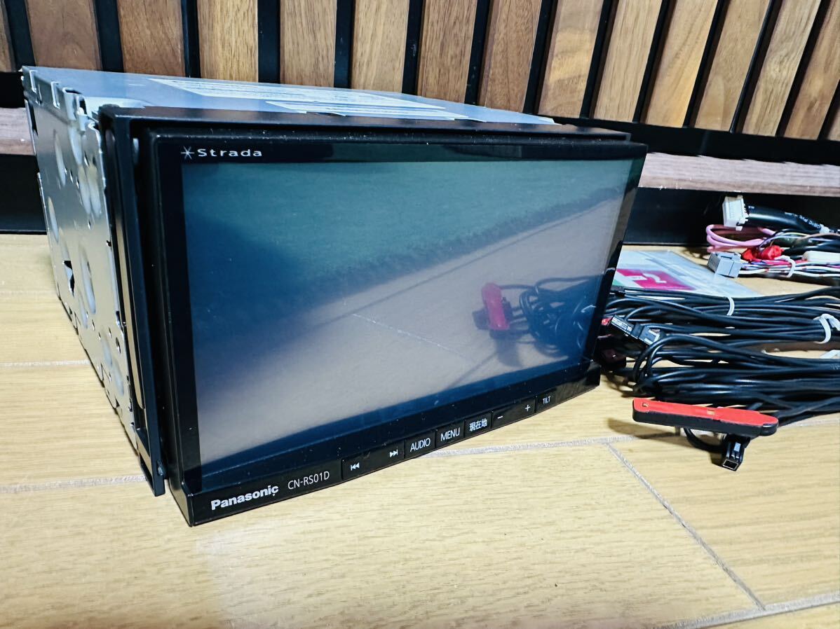 美優ナビ ストラーダ CN-RS01D 地デジフルセグ 新品フィルムアンテナ付 HDMI Bluetooth USB ハンズフリーの画像2