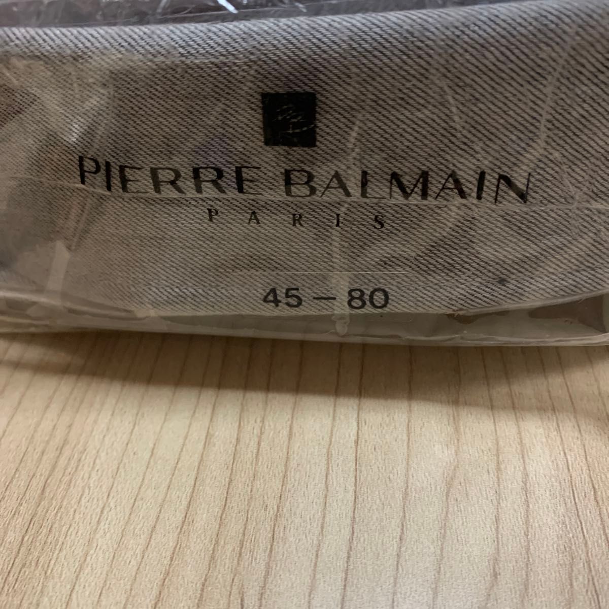 PIERRE BALMAIN 長袖 グレー ワイシャツ