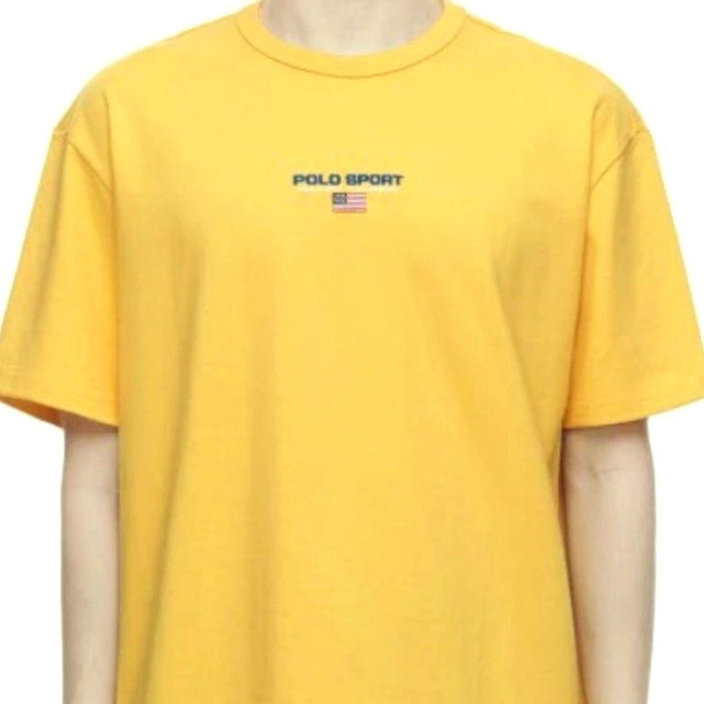 【新品タグ付き】POLO SPORT ポロスポーツ　へビーウェイト Tシャツ　センターロゴ　完売品　ラルフローレン