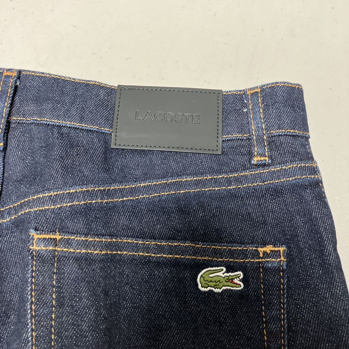 LACOSTE スキニーシルエットデニムパンツ 26 レディース ジーンズ ラコステの画像5