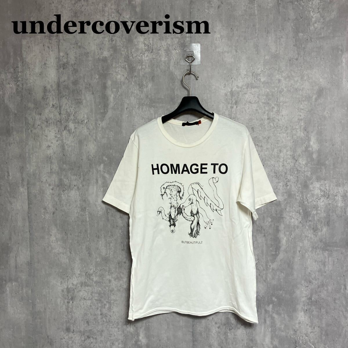 UNDER COVER ISM HOMAGETO короткий рукав футболка 2 BUTBEAUTIFUL2 undercover 