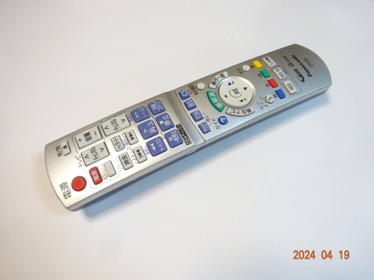  Panasonic DMR-XW200V/DMR-XP22V for remote control HDD/DVD/VHS recorder for remote control VHS-DVDrec genuine products 