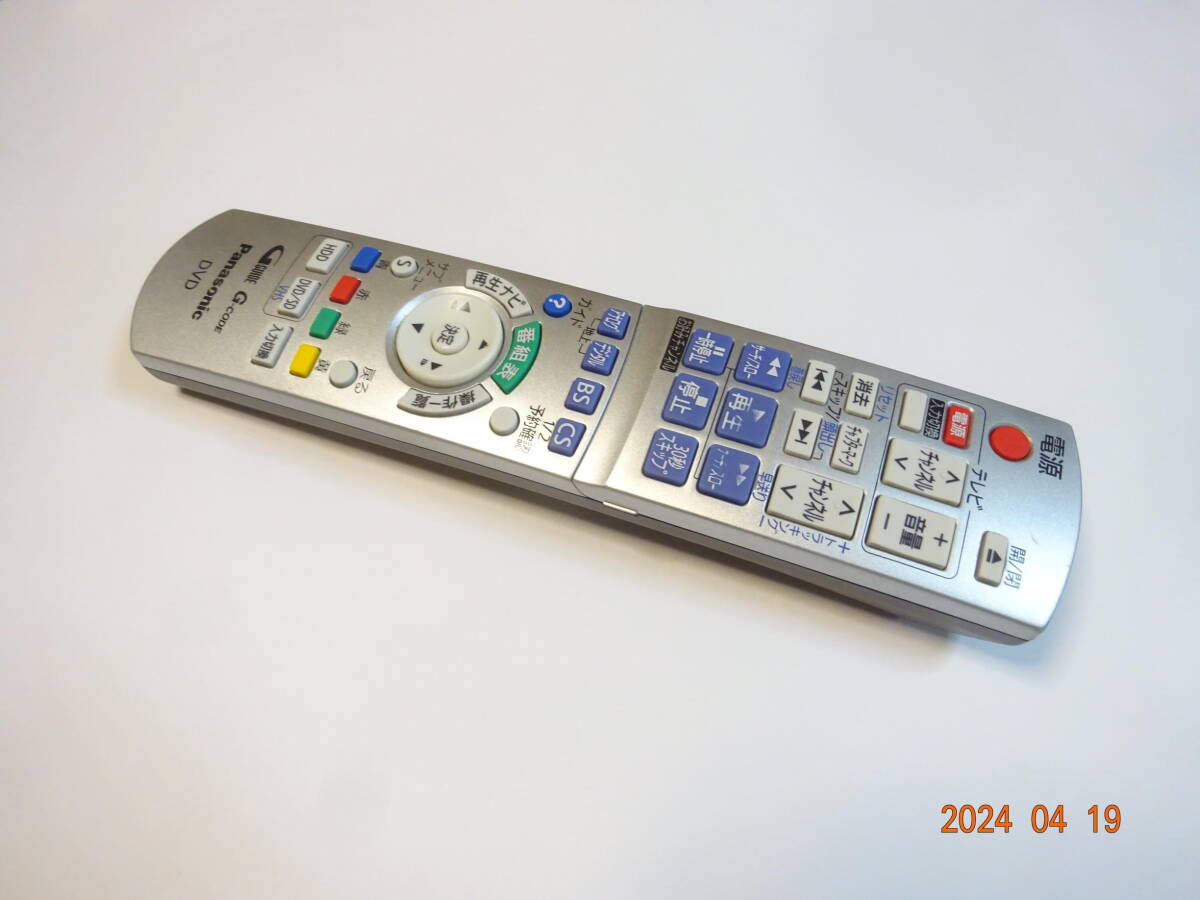  Panasonic DMR-XW200V/DMR-XP22V for remote control HDD/DVD/VHS recorder for remote control VHS-DVDrec genuine products 
