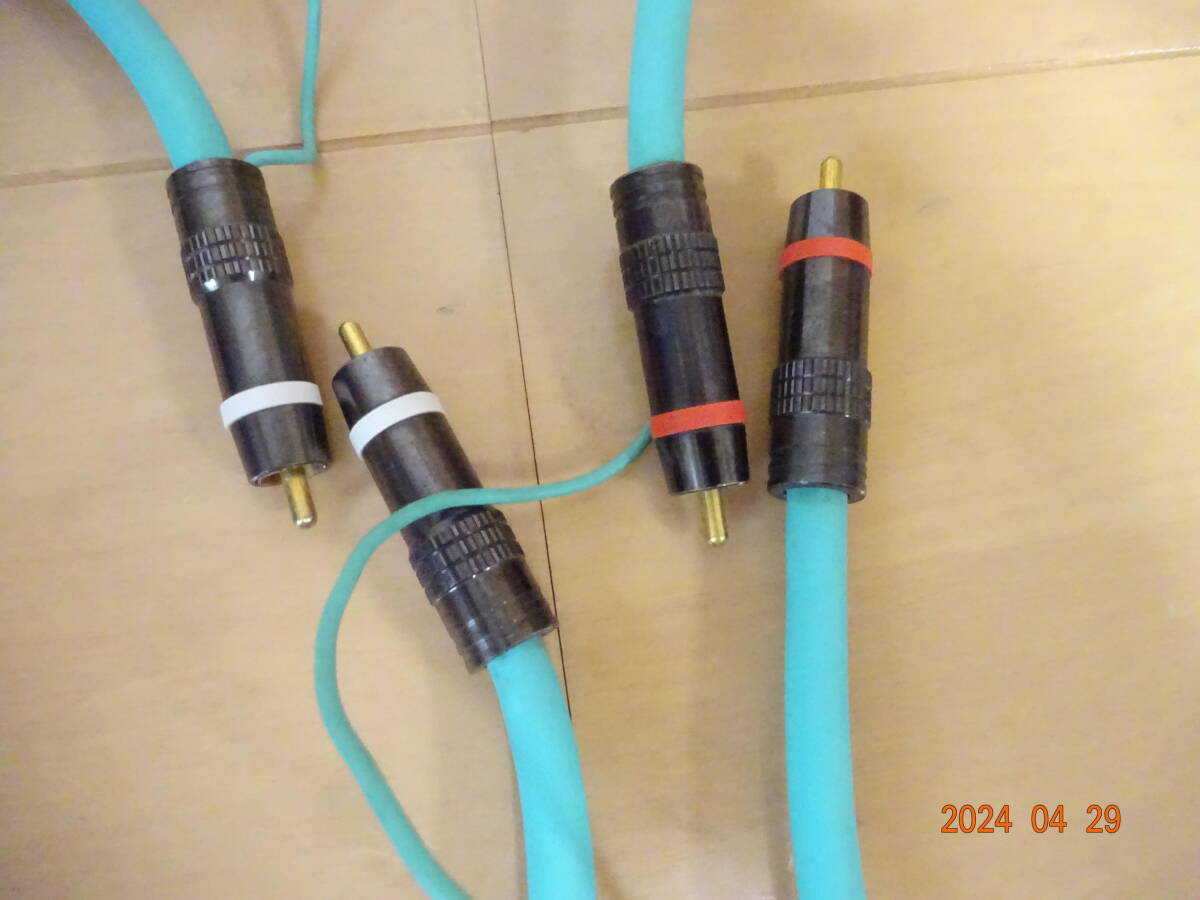 FURUKAWA ELECTRIC/古河電工 RCAケーブル ペア μ-P 1m INTERCONNECT CABLE 上質な音を伝えてくれますの画像2