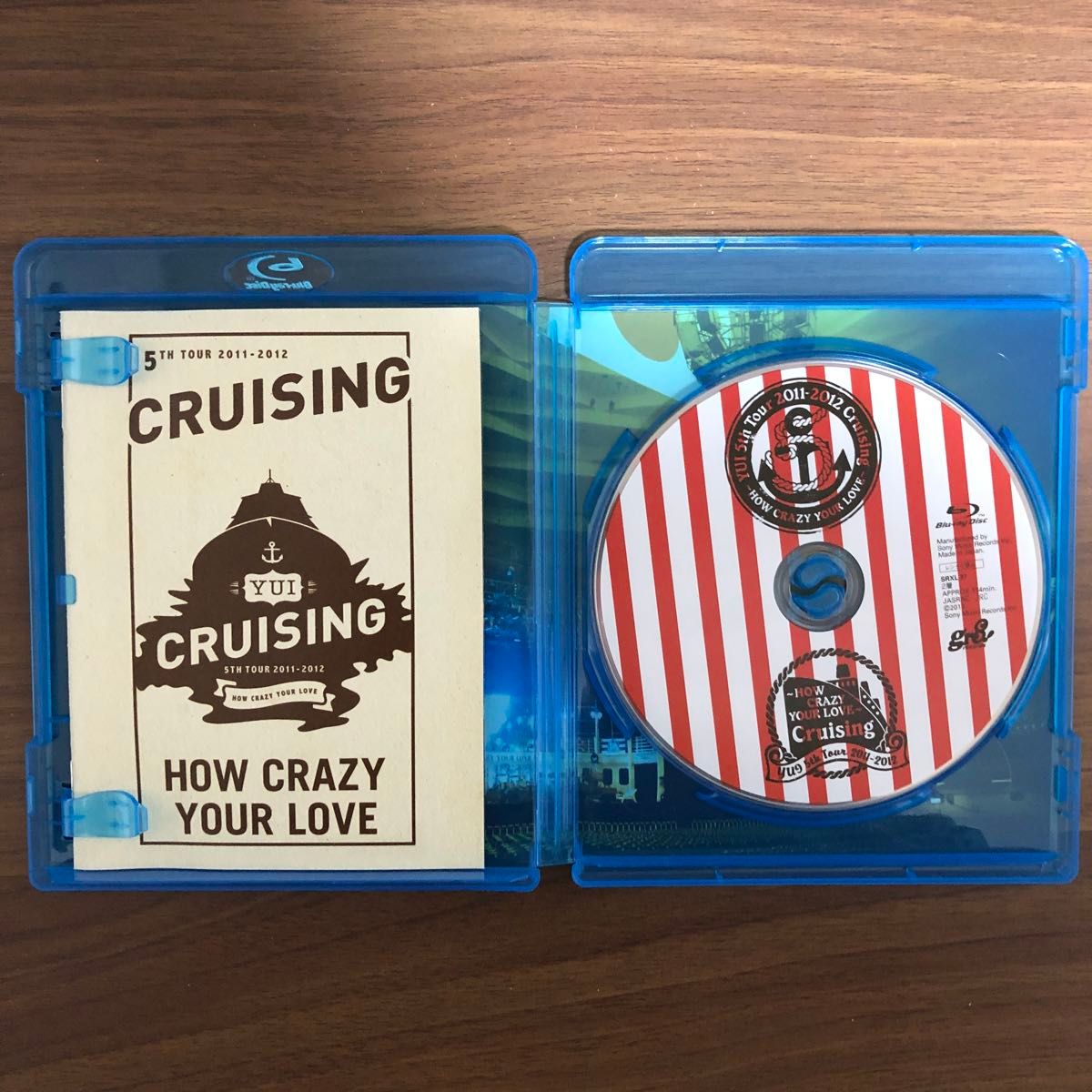 YUI Blu-ray [Cruising 〜HOW CRAZY YOUR LOVE〜]