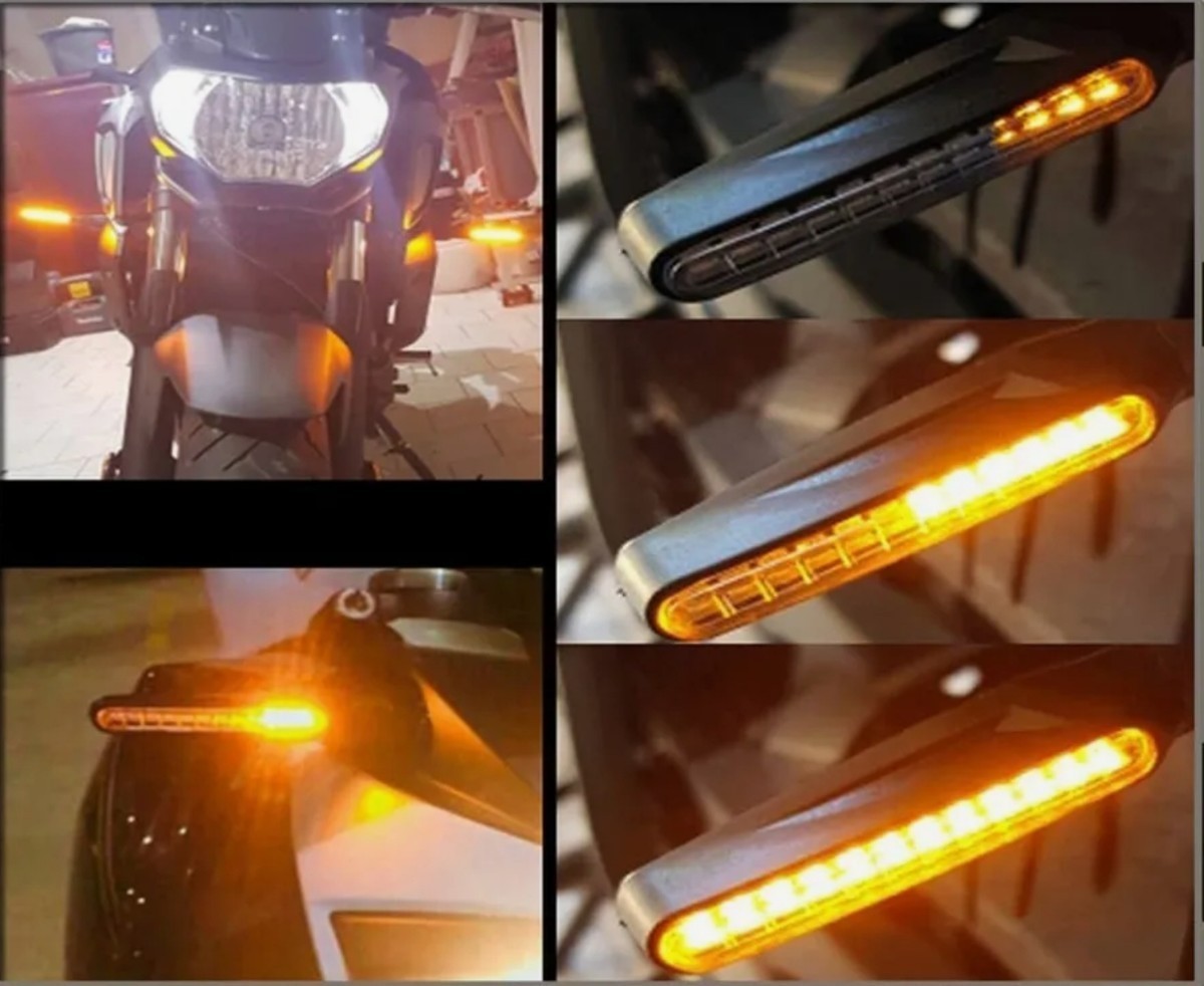 特定小型原付電動キックボード★バイク用★LED流れるウインカー左右2個セット_画像3