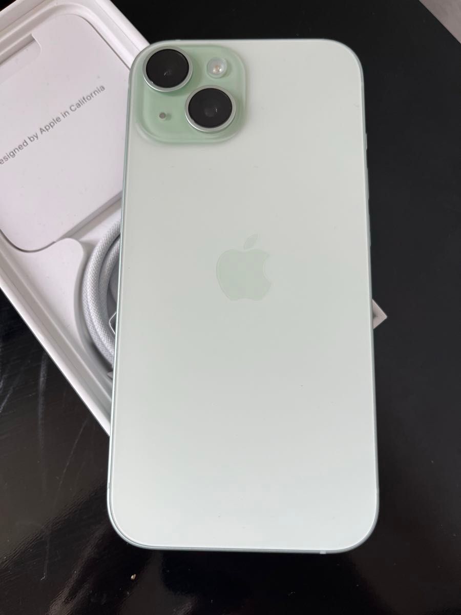 最安値】iPhone15 128gb みどり色 SIMフリーモデル フィルム付き 最安値】iPhone15 128gb みどり色 SIMフリーモデル フィルム付き